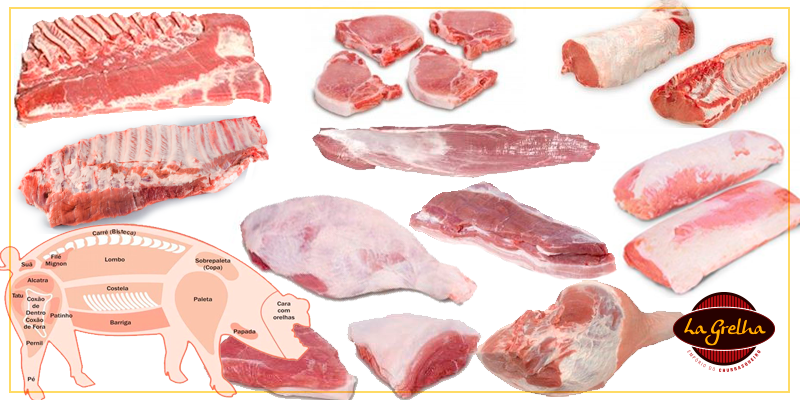 Cortes de Carne de Porco a mais consumidas no mundo - La Grelha